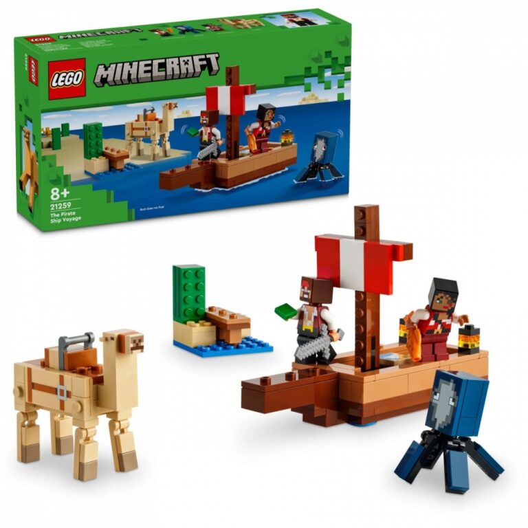 Konstruktorius LEGO MINECRAFT THE PIRATE SHIP VOYAGE-2