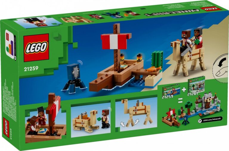 Konstruktorius LEGO MINECRAFT THE PIRATE SHIP VOYAGE-1