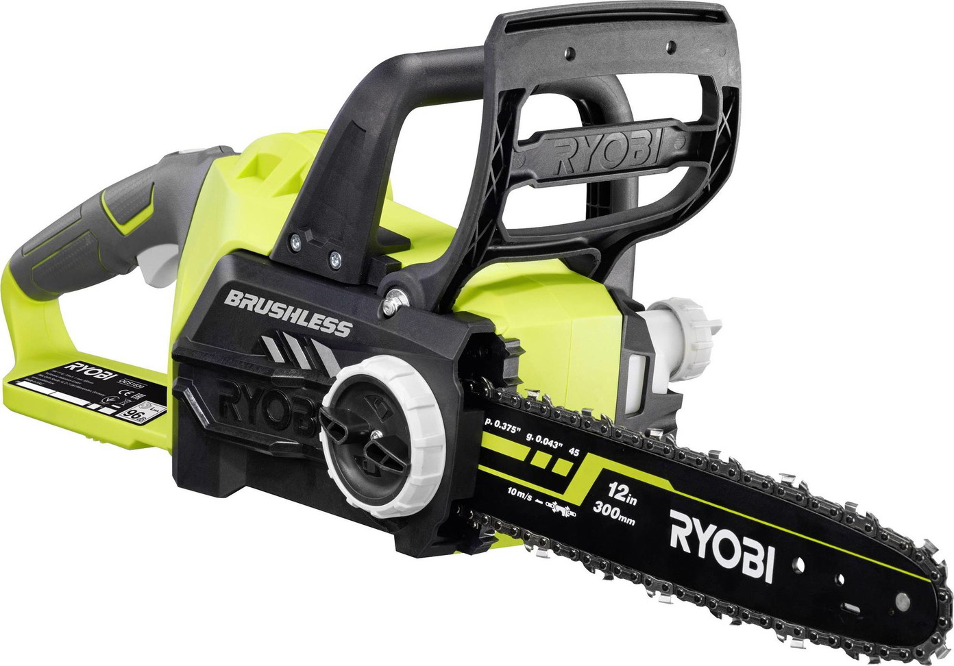 Akumuliatorinis grandininis pjūklas RYOBI OCS1830, 18 V, 30 cm, be akumuliatoriaus-0