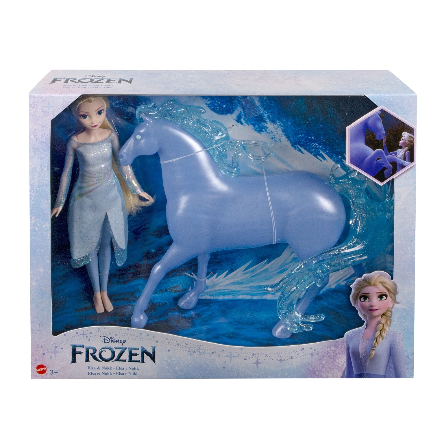 Lėlė Disney Frozen Elza ir mistinis vandenų žirgas - 3