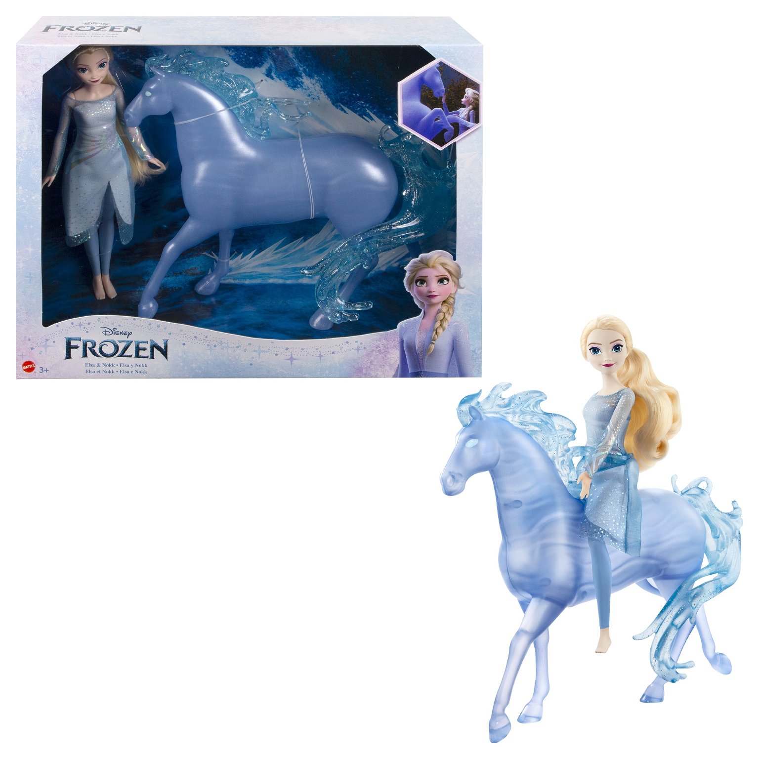 Lėlė Disney Frozen Elza ir mistinis vandenų žirgas - 1