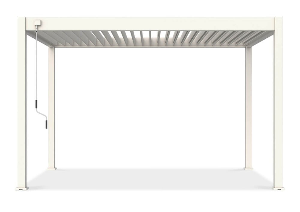 Pavėsinė Pergola ELEGANCE 300x400x256 cm, White - 3