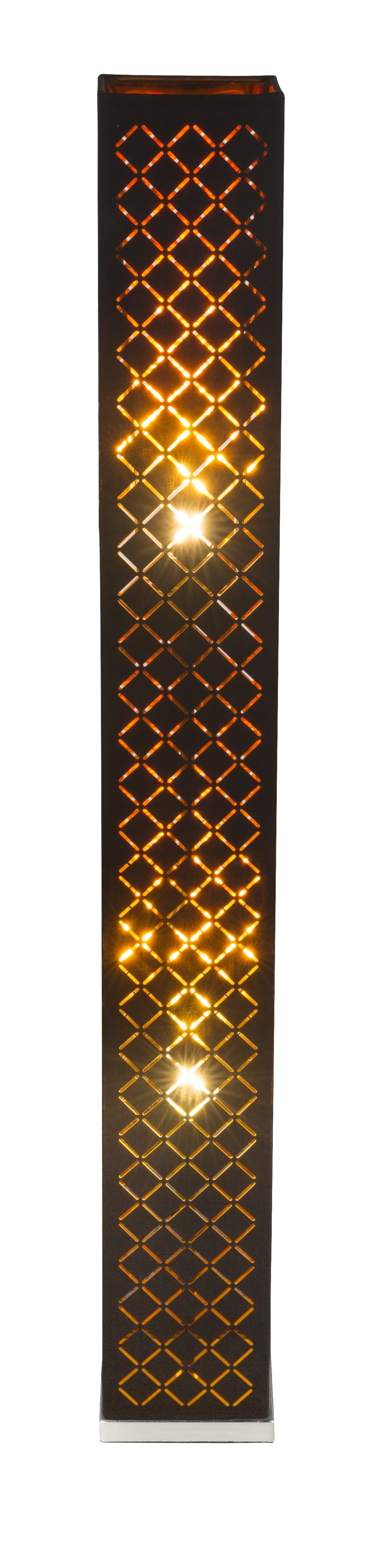 Pastatomas šviestuvas GLOBO Clarke, 2 x E27, 40W juodos/auksinės sp., 15 x 15 x 118 cm - 2