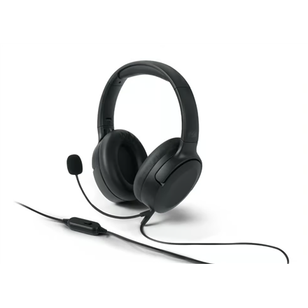 Laidinės ausinės su mikrofonu MUSE M-212 CH, juodos sp.-0