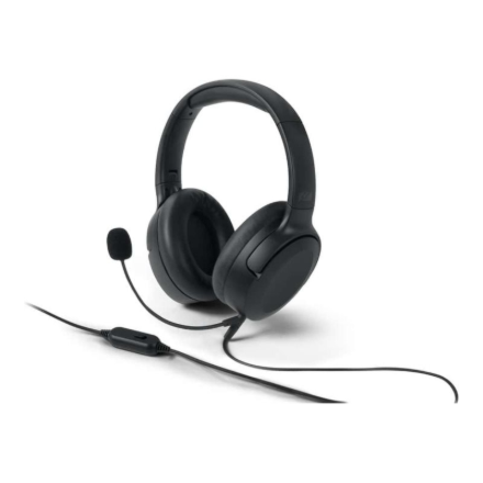 Laidinės ausinės su mikrofonu MUSE M-212 CH, juodos sp.-1
