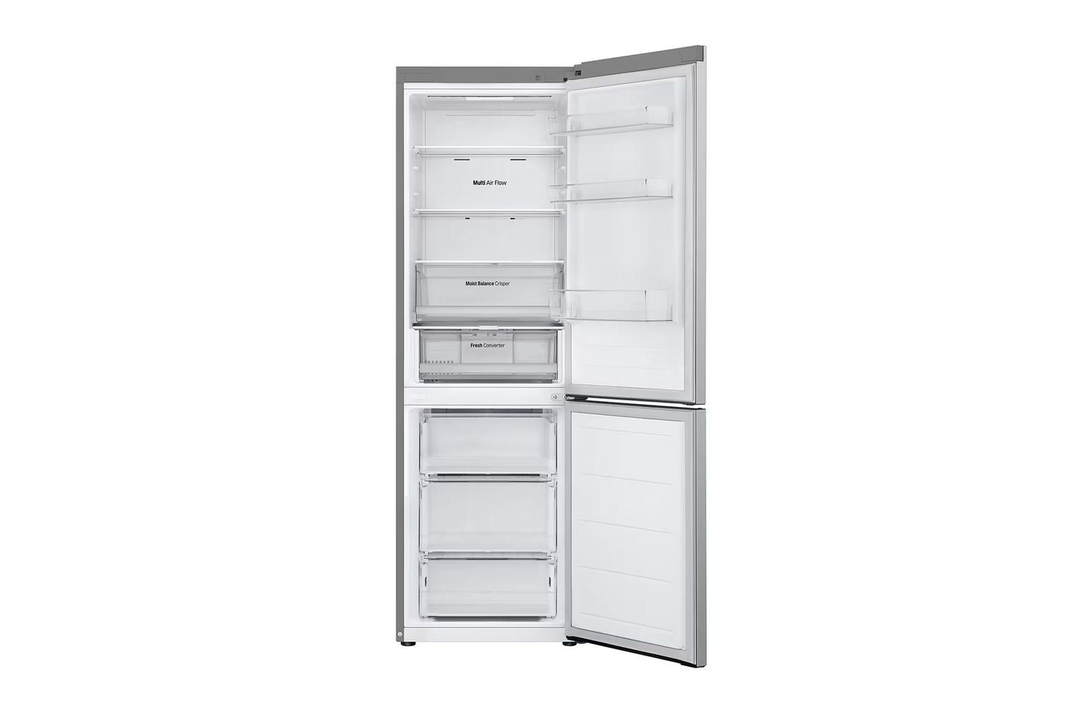 Šaldytuvas su šaldikliu LG GBV3110EPY, 186 cm - 2