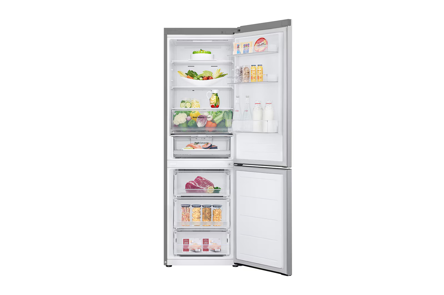 Šaldytuvas su šaldikliu LG GBV3110EPY, 186 cm - 3
