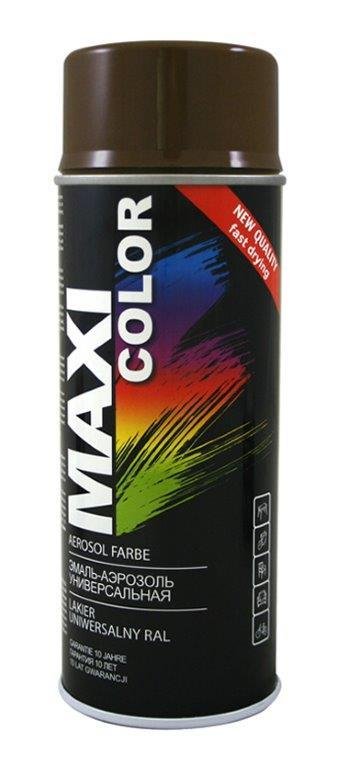Purškiami dažai MAXI-COLOR RAL8019, pilkai rudos sp., 400 ml