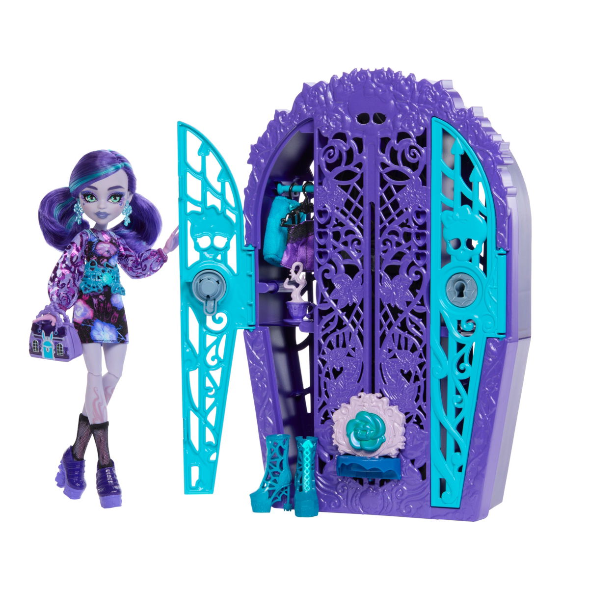 Siurprizų rinkinys – Tvyla MONSTER HIGH SKULLTIMATES, vidurnakčio sodo serija-0