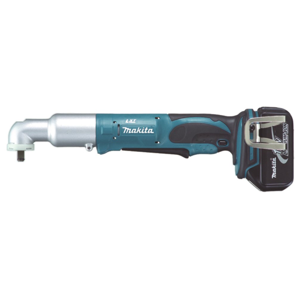 Akumuliatorinis kampinis smūginis veržliasukis MAKITA DTL063Z, 18 V - 1