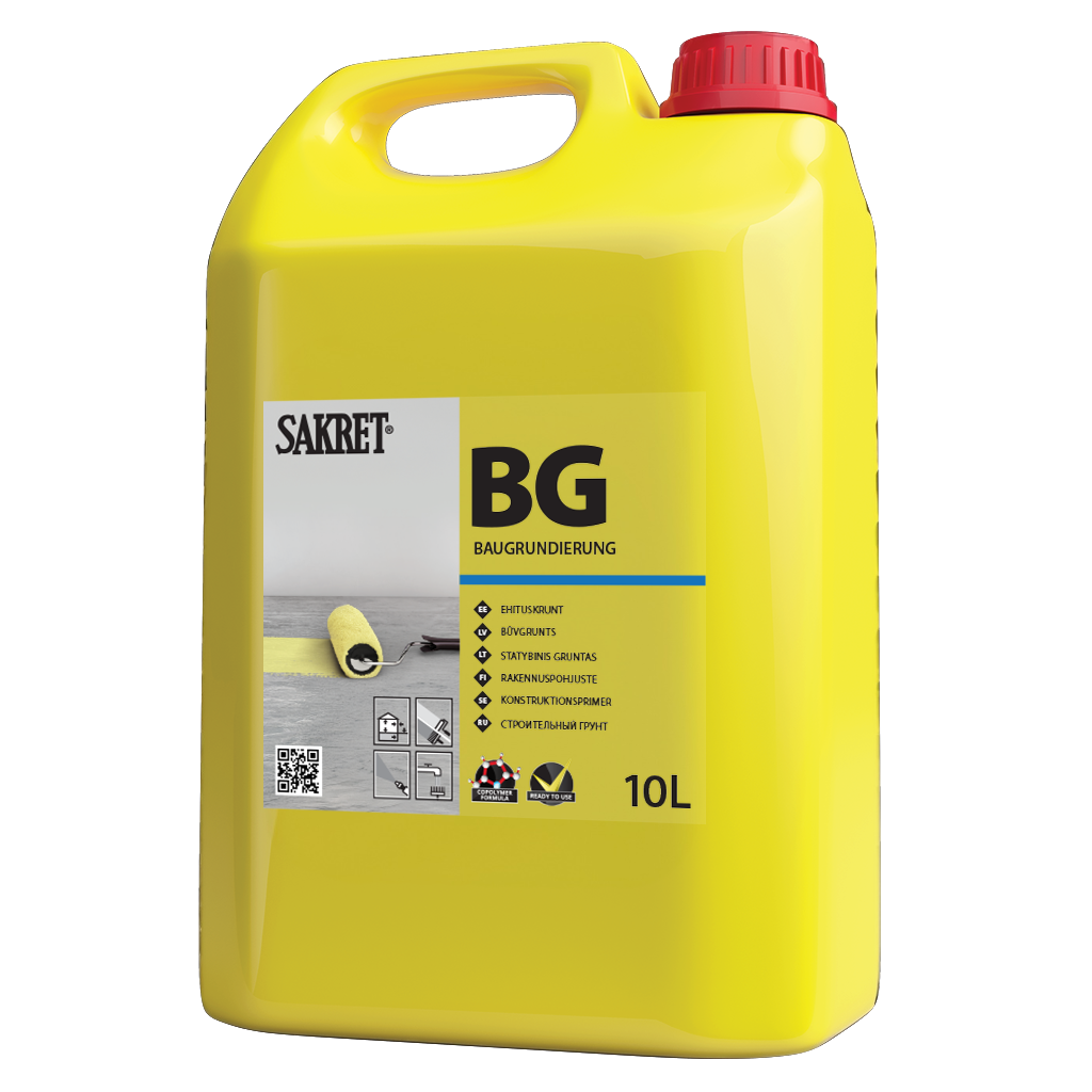 Statybinis gruntas SAKRET BG, 10 l-0