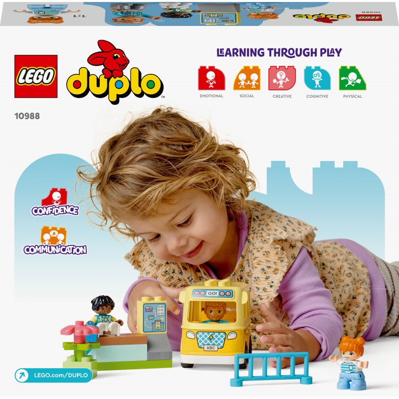 Konstruktorius LEGO DUPLO Town The Bus Ride 10988 - 2