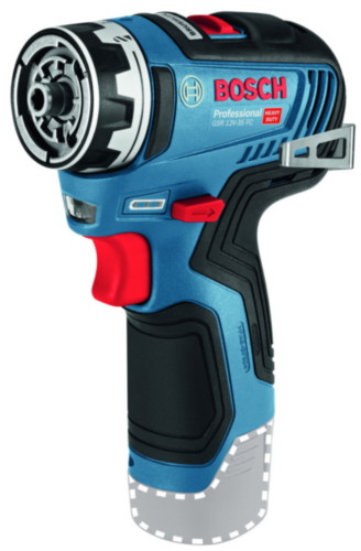 Akumuliatorinis suktuvas-gręžtuvas BOSCH GSR 12V-35 FC Solo, 12 V-0