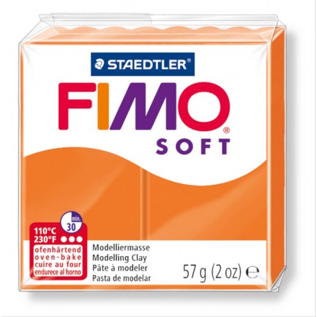 Modelinas FIMO soft , 57 g., mandarininė sp.-0