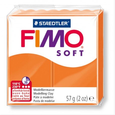 Modelinas FIMO soft , 57 g., mandarininė sp.