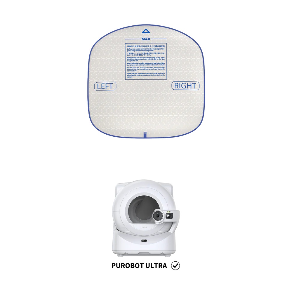 Kačių kraiko kilimėlis Petkit Purobot Ultra P99035, 44 x 44 x 1 cm-1