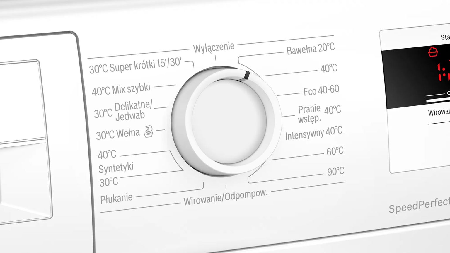 Skalbimo mašina Bosch WAN2408APL, 8 kg, balta - 8