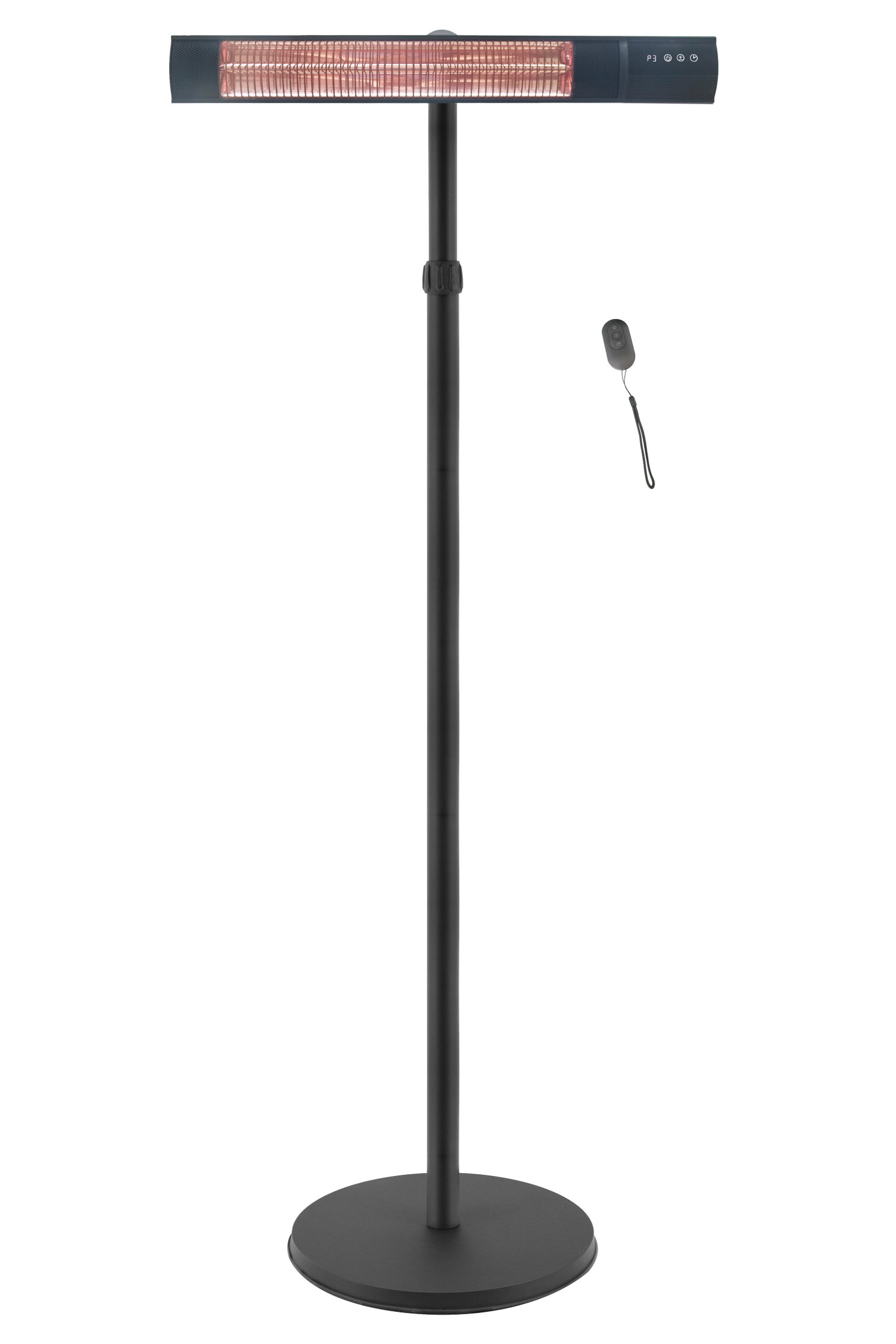 Infraraudonųjų spindulių šildytuvas TunaBone TB2580ST-01, 2500W-0