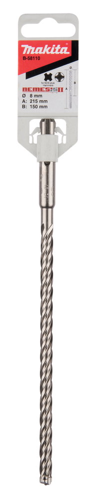 Armuoto betono grąžtas MAKITA Nemesis II, 8 x 150/215, SDS-Plus - 3
