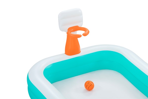 Pripučiamas baseinas BESTWAY Dunk And Splash, 251 x 168 x 102 cm - 3