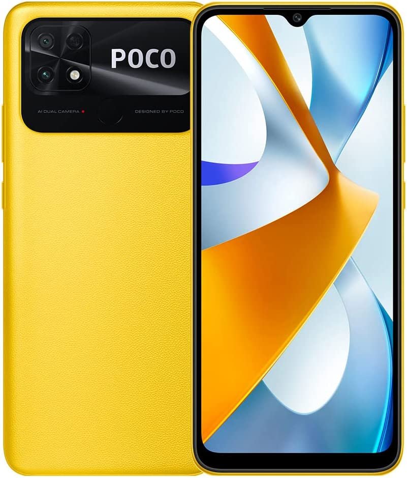 Mobilusis telefonas Poco C40, 32 GB, Geltona