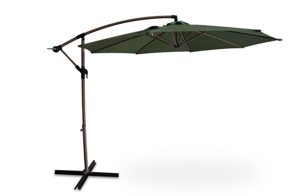 Lauko skėtis SANTORINI WOOD, 300 cm, Dark Green - 1
