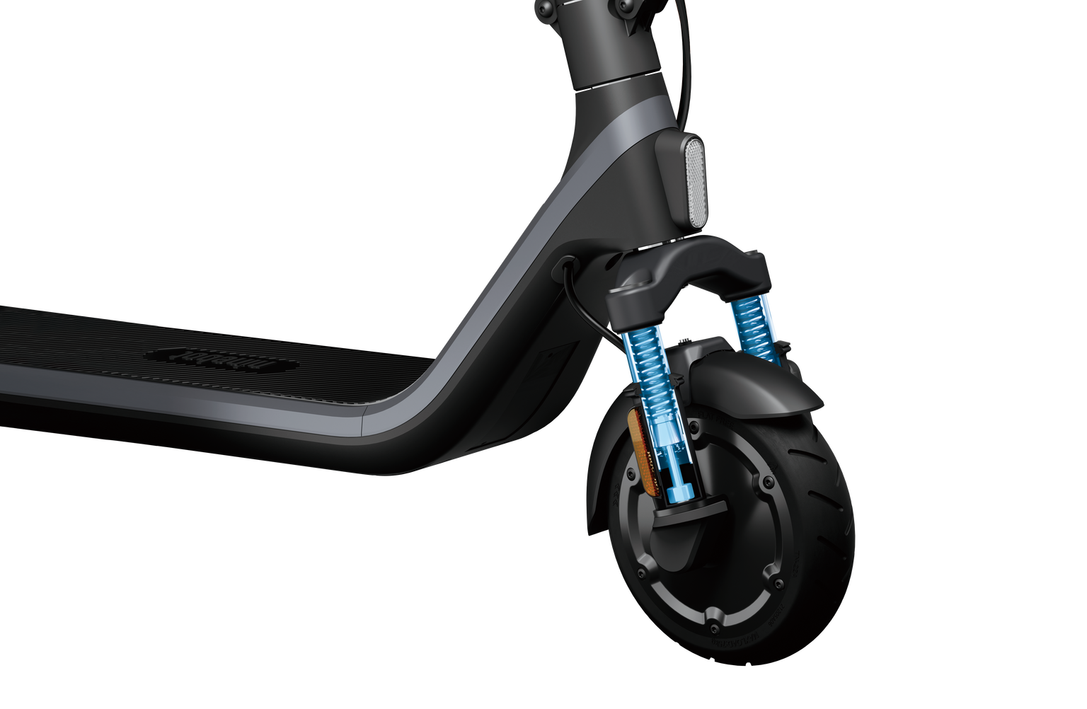 Elektrinis paspirtukas Segway E2 E II, juoda/pilka - 5