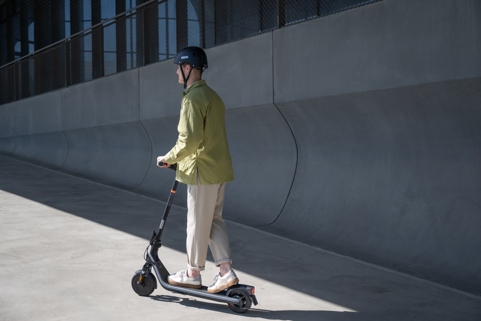 Elektrinis paspirtukas Segway E2 E II, juoda/pilka - 6