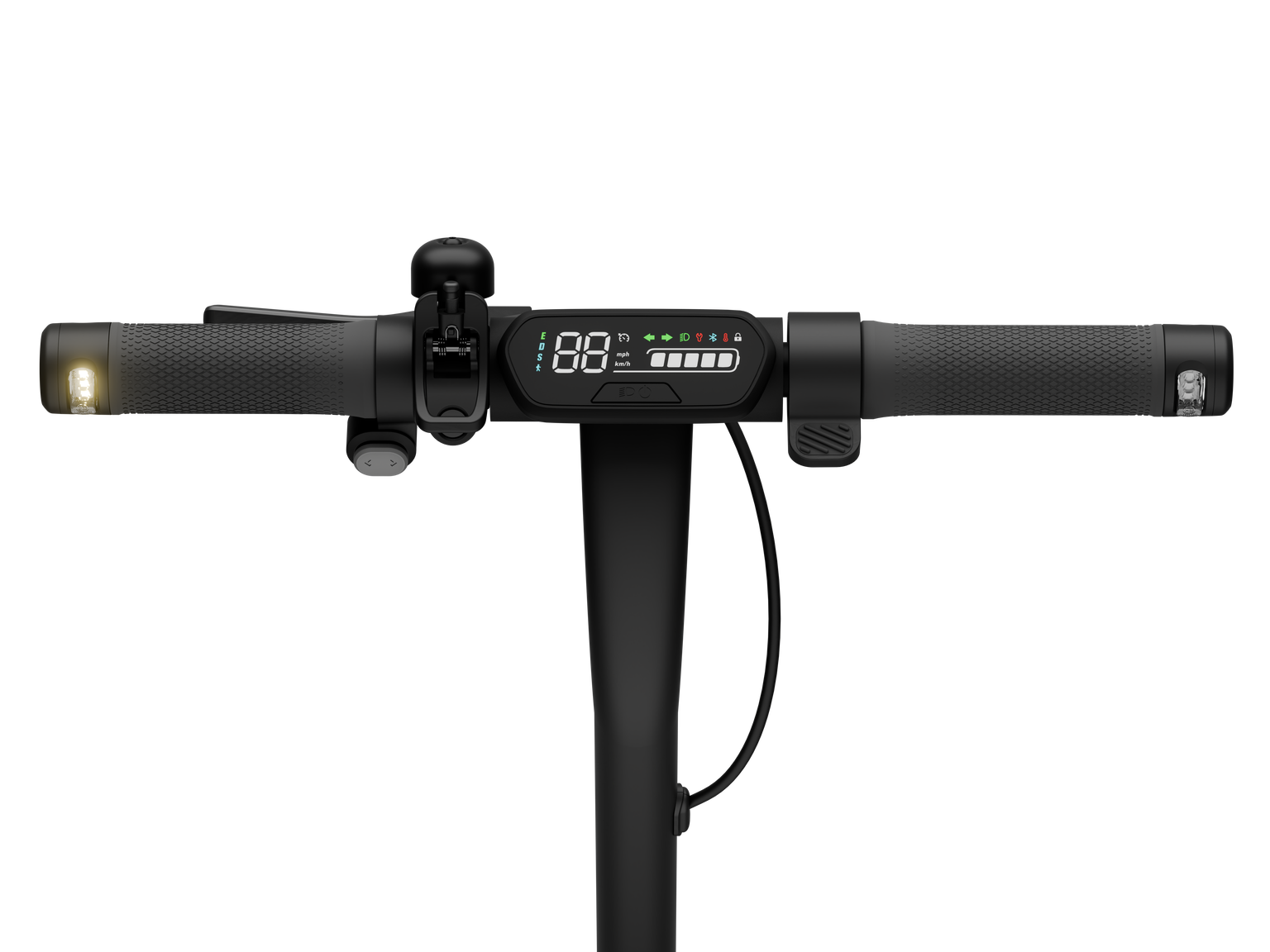 Elektrinis paspirtukas Segway E2 E II, juoda/pilka - 4