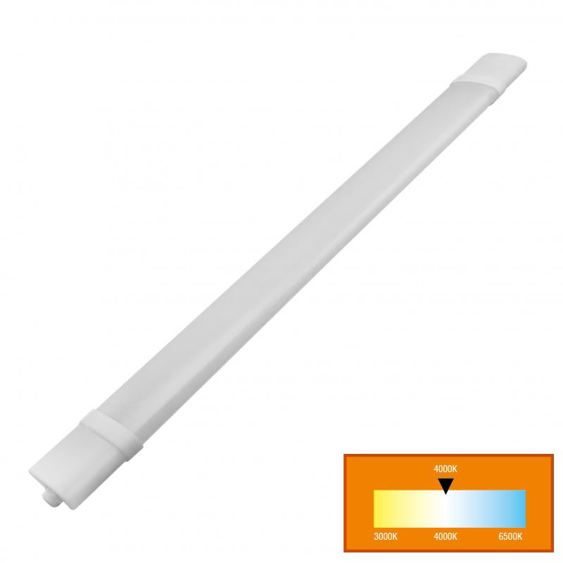 Visuomeninis šviestuvas SPECTOR LIGHT, IP65, 36W, 4000 K, 3600 lm, 123 x 5,5 x 3,5 cm-0
