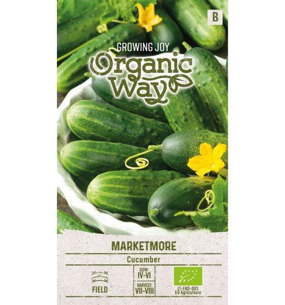 Paprastųjų ilgavaisių agurkų MARKETMORE sėklos, 1 g-0
