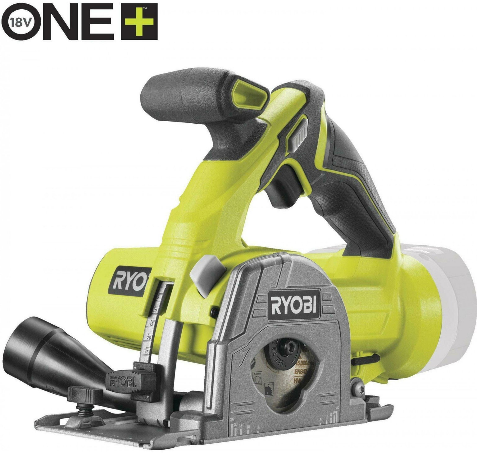 Diskinis pjūklas RYOBI R18MMS-0; 18 V (be akum. ir krov.)-0
