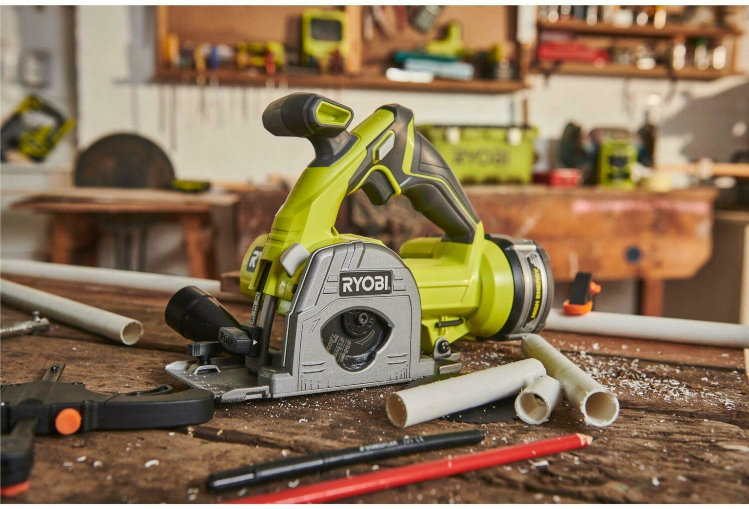Diskinis pjūklas RYOBI R18MMS-0; 18 V (be akum. ir krov.) - 5