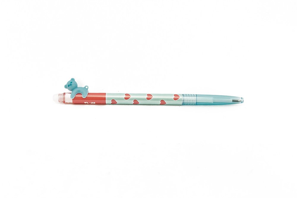 Trinamas gelinis rašiklis M&G Adorable Pet, mėlynos sp., 0,4 mm - 2