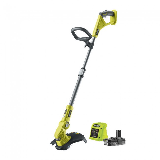 Akumuliatorinė žoliapjovė RYOBI ONE+ RLT183220S, 18 V, 2,0 Ah Li-ion, 30 cm-0