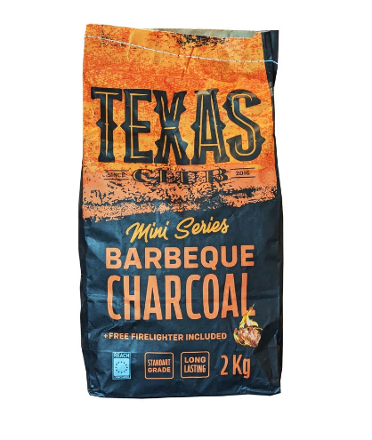 Medžio anglys TEXAS CLUB, 2 kg-0