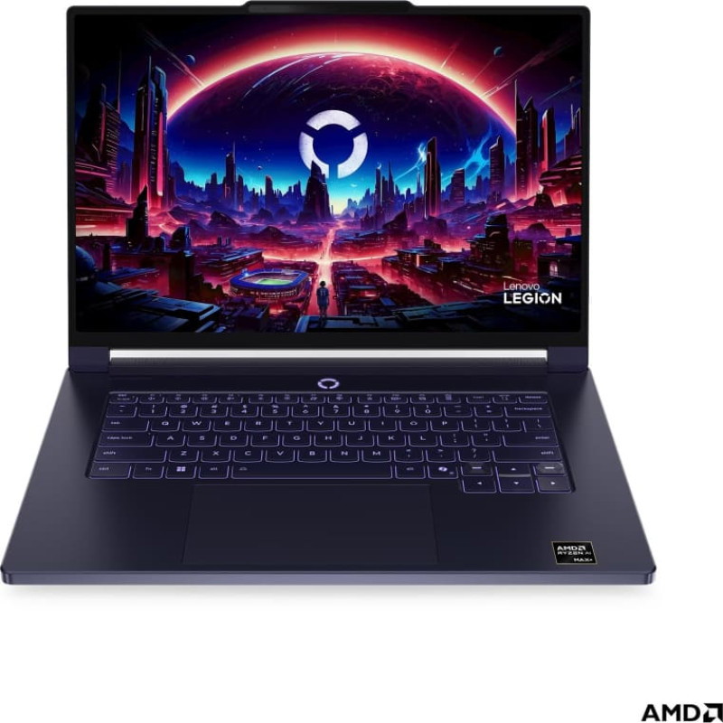 Nešiojamas kompiuteris Lenovo Legion 7 15ASH11, 32GB RAM, AMD Ryzen AI Max+ 388, AMD Radeon 8060S, 1TB SSD, 15.3" OLED 2560x1600 165Hz, tamsiai mėlyna - 1