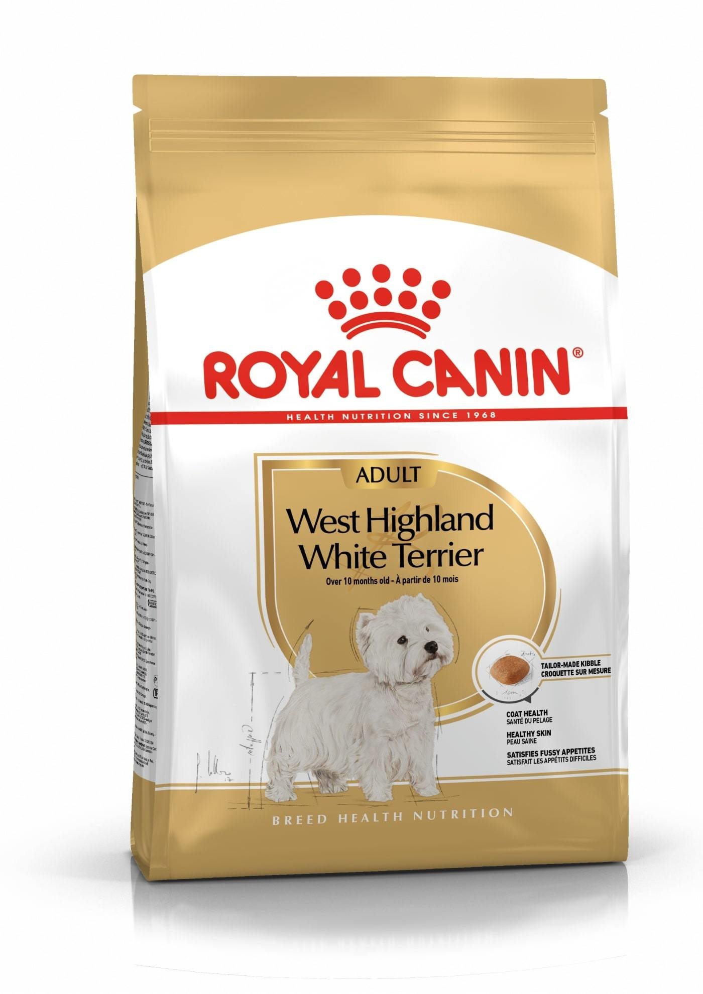 Sausas šunų ėdalas suaugusiems vakarų Škotijos terjierams ROYAL CANIN WESTHIGHLAND WHITE, 1,5 kg