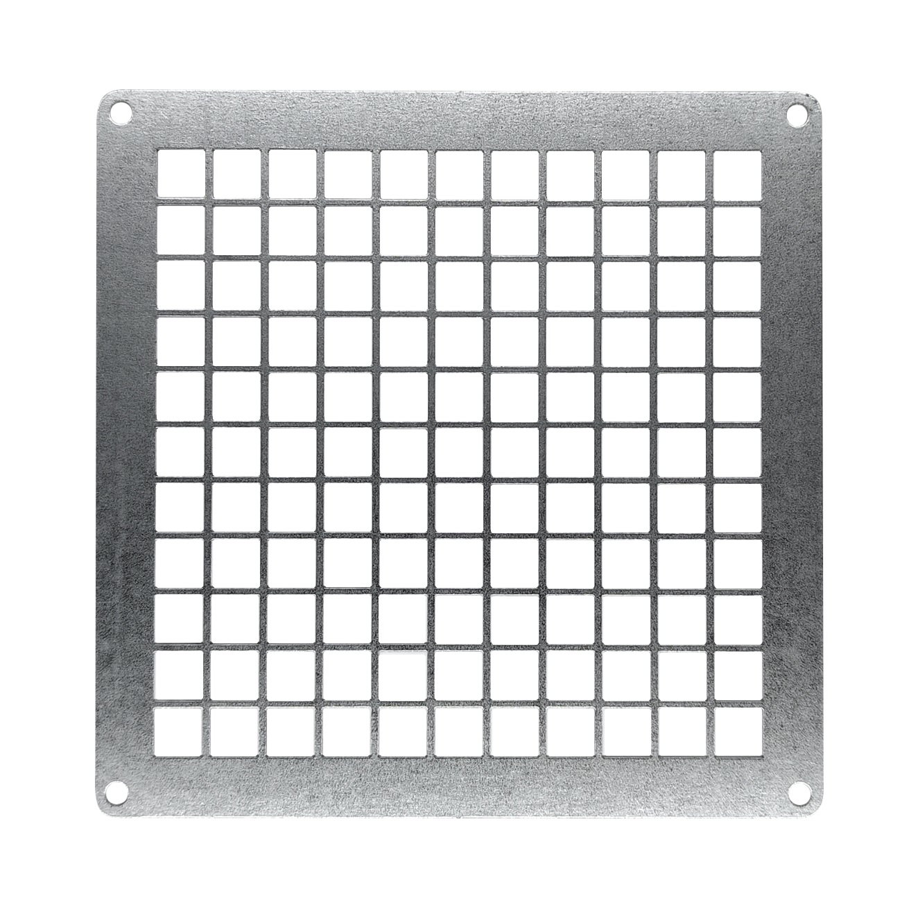 Metalinės ventiliacijos grotelės-tinklelis LSM1515Zn, 150 x 150 mm
