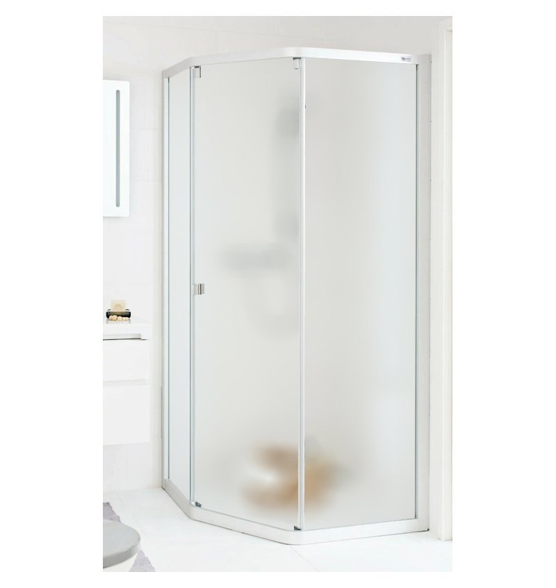 Dušo kabina IDO Showerama 8-3 70x90, matinis stiklas - 2