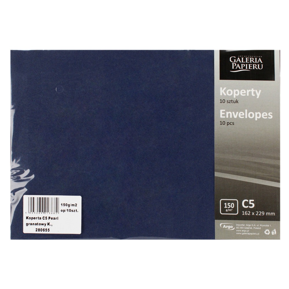 Vokai C5 PEARL, 150 g, 10 vnt., tams mėlyni-0