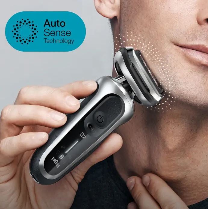 Barzdaskutė Braun Series 7 71-S7200cc, li-ion, sidabro/juoda - 7