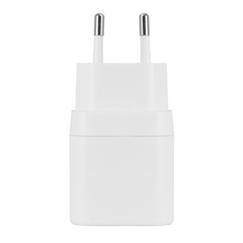 Sieninis įkroviklis DELTACO su USB-A (18W) & USB-C (20W) jungtimis, USBC-AC154, baltos sp. - 3