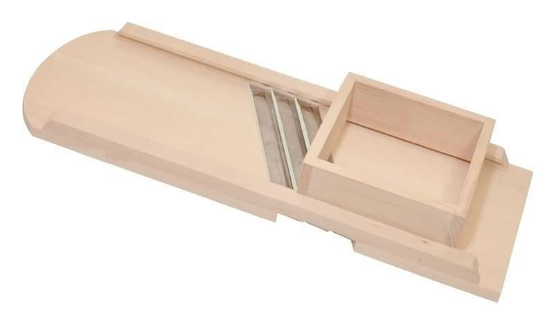 Medinė kopūstų pjaustyklė VIT-AGRO, 3-jų peilių, 56 x 19 cm