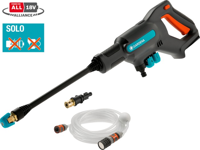Aukšto slėgio plovykla Gardena AquaClean 24/18V P4A Solo (be akumuliatoriaus ir pakrovėjo) - 1