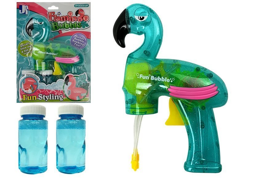 Muilo burbulų pistoletas Flamingas, mėlynas - 1