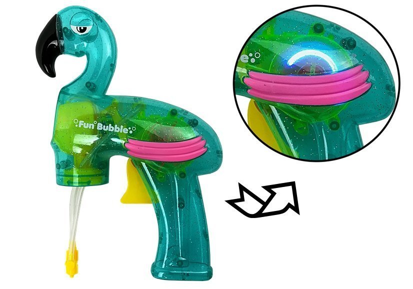 Muilo burbulų pistoletas Flamingas, mėlynas - 5