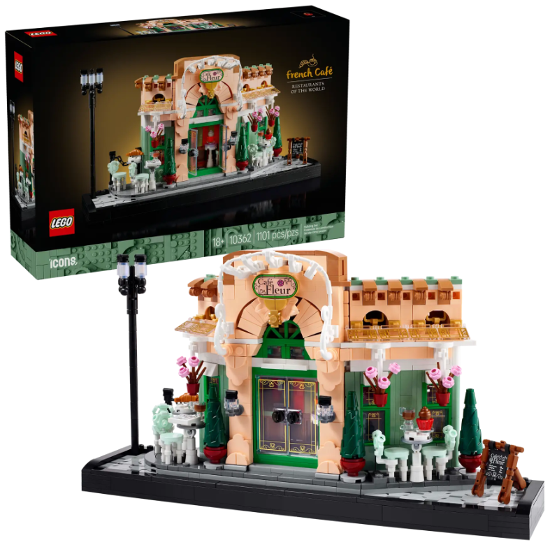 Konstruktorius LEGO Icons French Café, 10362 - 1