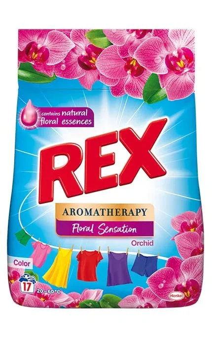 Skalbimo milteliai REX Orchid Color, 17 skalbimų