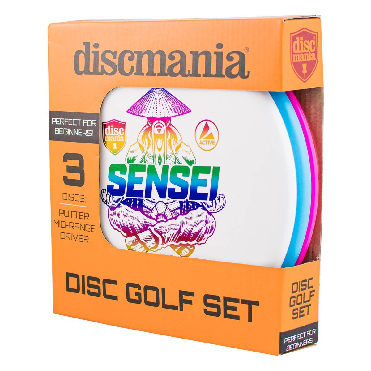 Diskgolfo diskų rinkinys DISCMANIA Active 3 DisckSet-0